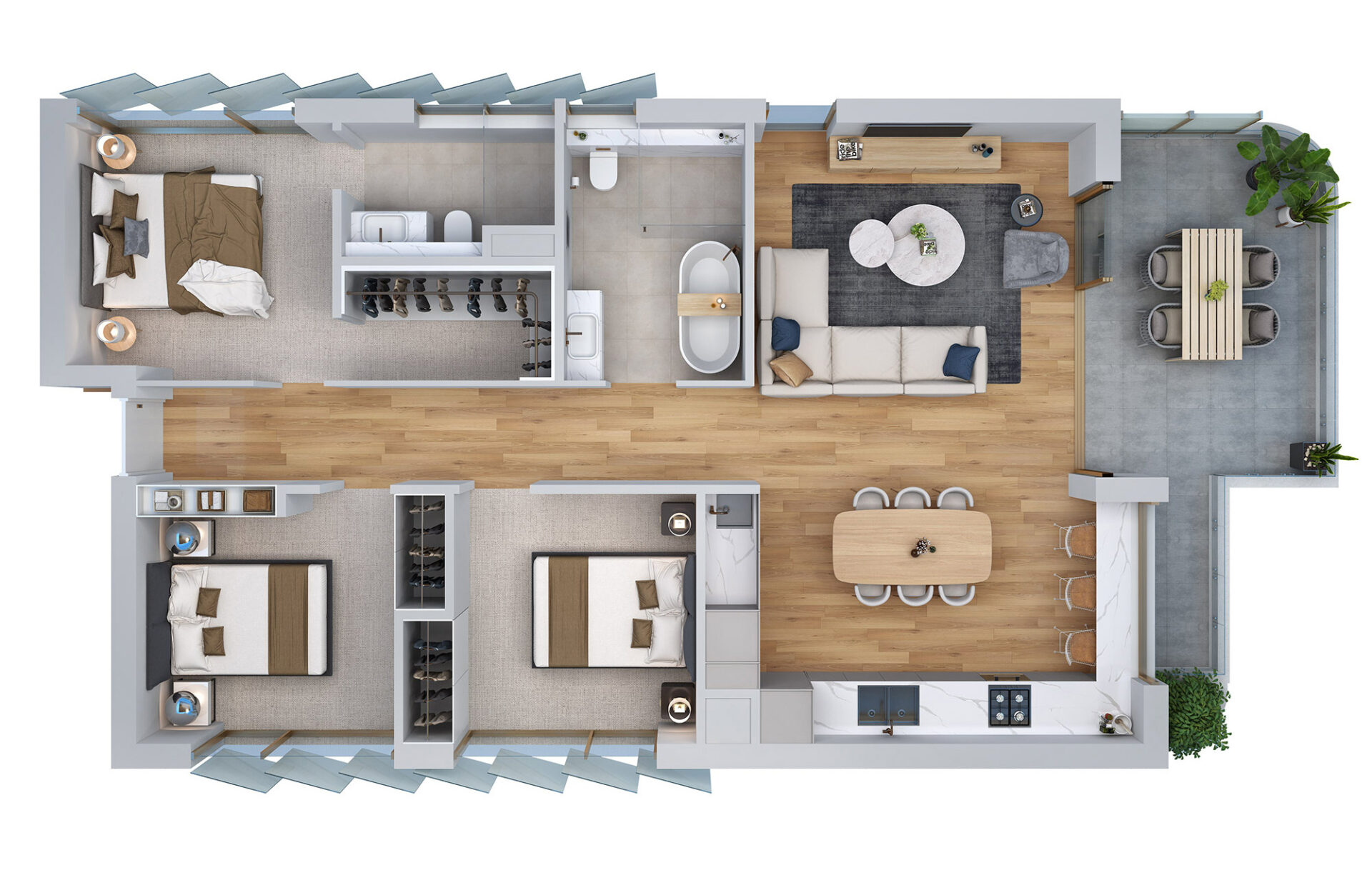 2D and 3D Floor Plans For Homes - supercheap3D