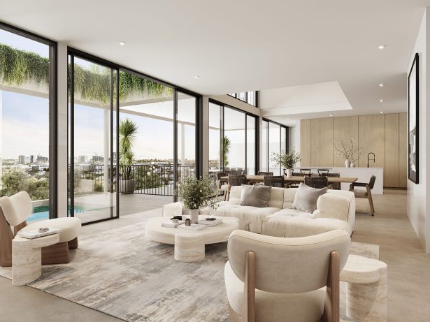 I40263 S40263 43 Charteris St, Paddington (interiors) Living