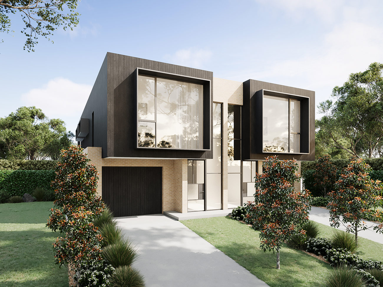 S18504B 19 RICKARD ROAD SOUTH HURSTVILLE REVISION Exteriors FACADE OPTION 1 250428 1