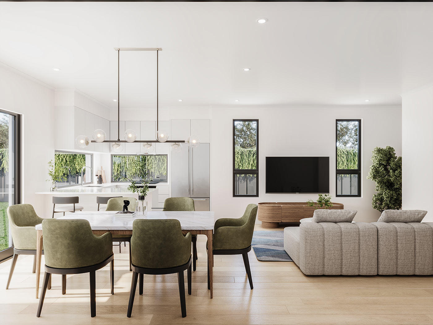 S41202 23 Bevan Avenue, Clayton South Vic 3169 Unit 2 Dining Kitchen 4k