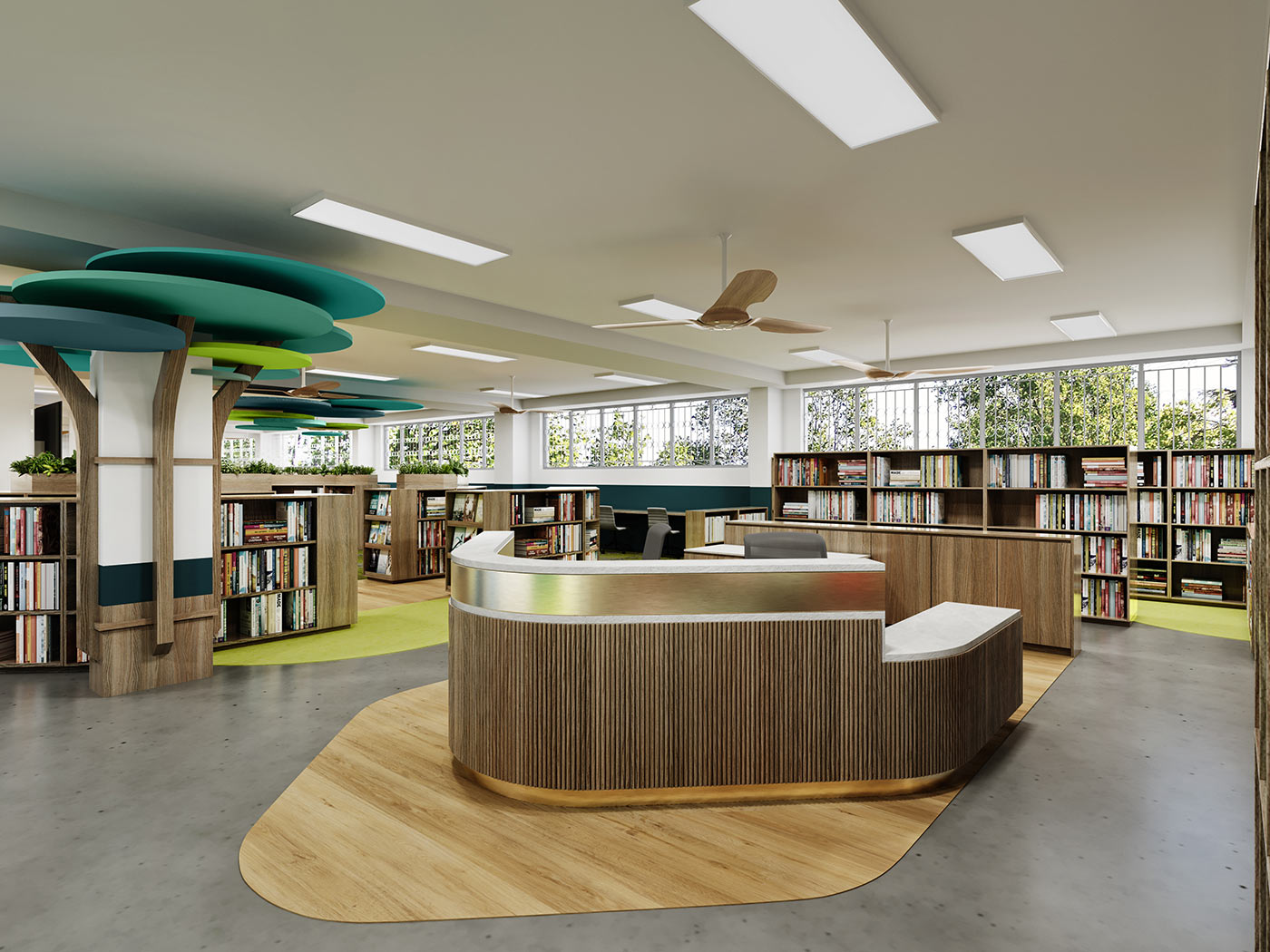 1 6736 2 Al Faisal School Library Updates 22784A VIEW1 01 0406